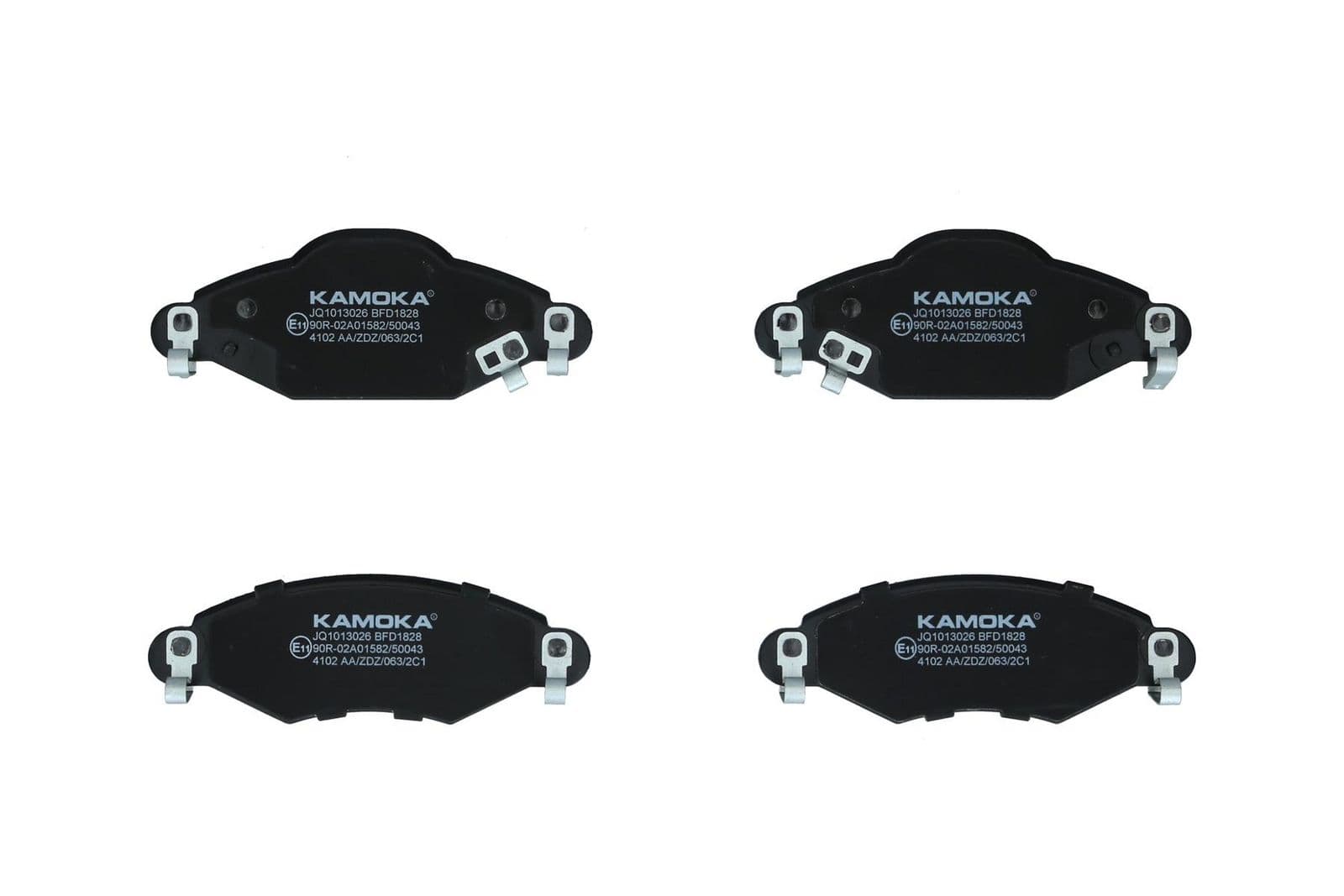 set placute frana,frana disc KAMOKA JQ1013026