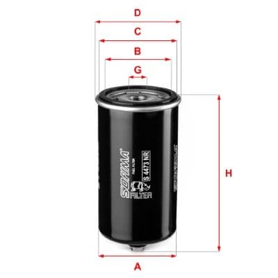 filtru combustibil SOFIMA S 4473 NR