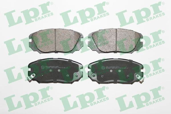 set placute frana,frana disc LPR 05P1409