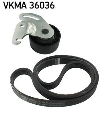 Set curea transmisie cu caneluri SKF VKMA 36036
