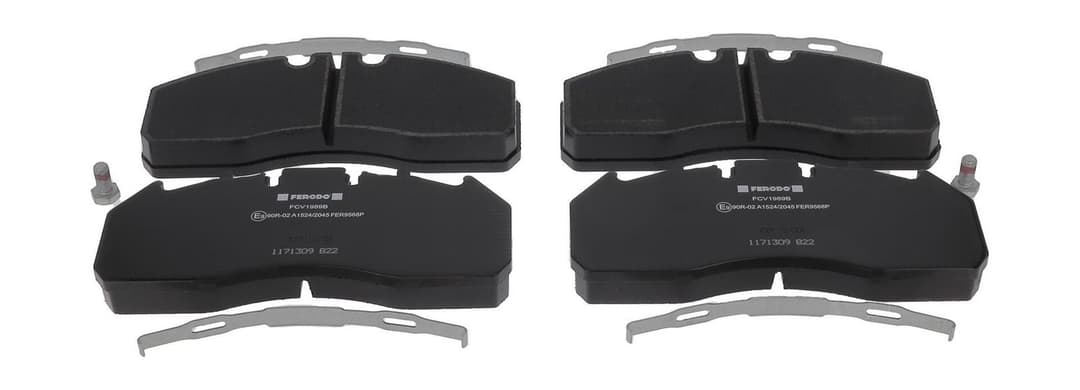 set placute frana,frana disc FERODO FCV1989B