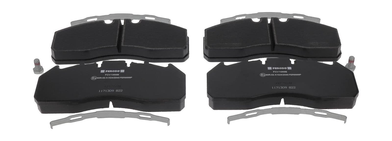 set placute frana,frana disc FERODO FCV1989B
