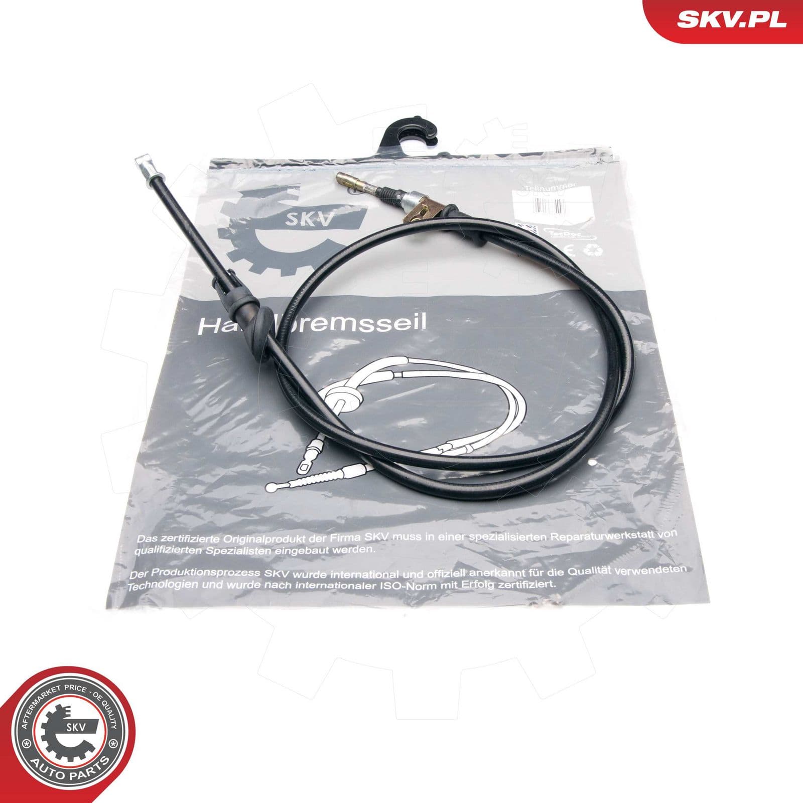 Cablu, frana de parcare ESEN SKV 25SKV793