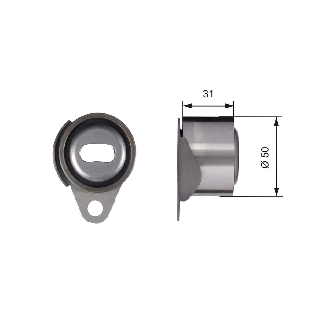 rola intinzator,curea distributie GATES PowerGrip™ T41157