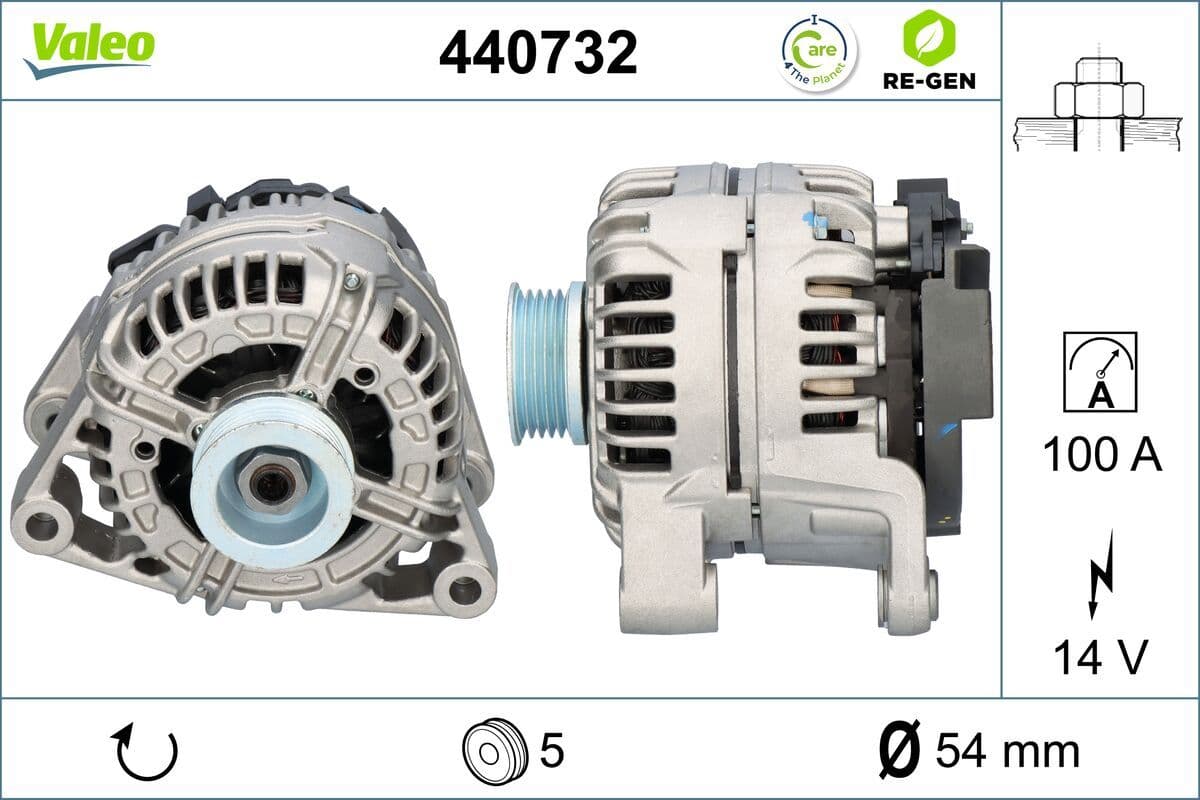 Generator / Alternator VALEO 440732