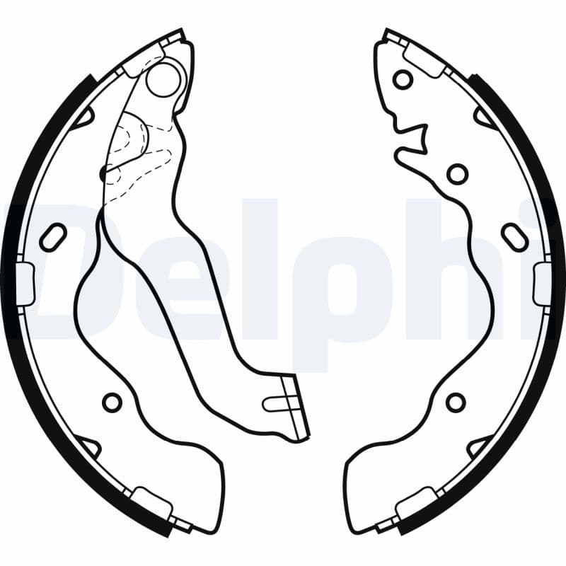 Set saboti frana DELPHI LS1953