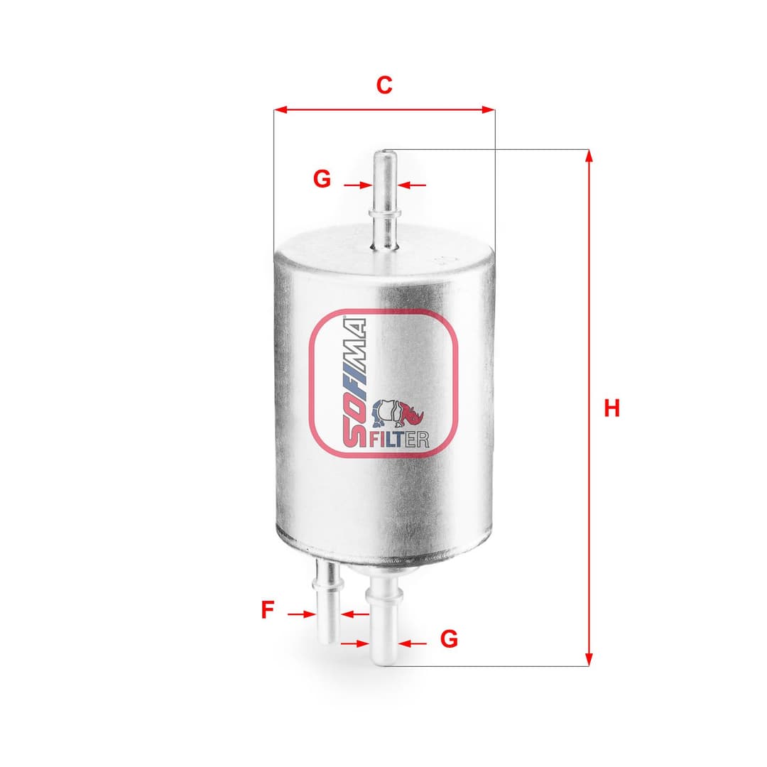 filtru combustibil SOFIMA S 1831 B
