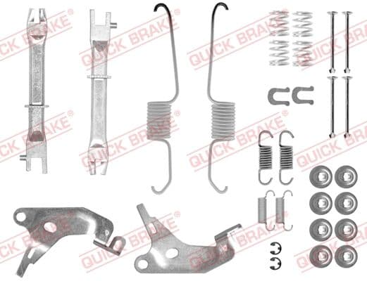 Set accesorii, sabot de frana QUICK BRAKE 105-0003S