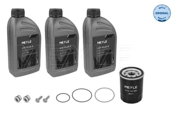 Set piese, schimb de ulei cutie de viteze automată MEYLE 70-16 135 0001