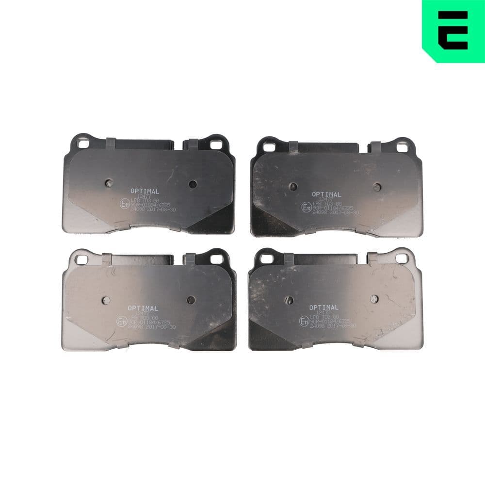 set placute frana,frana disc OPTIMAL BP-12477