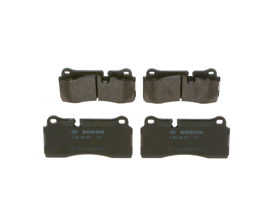 set placute frana,frana disc BOSCH 0 986 494 957