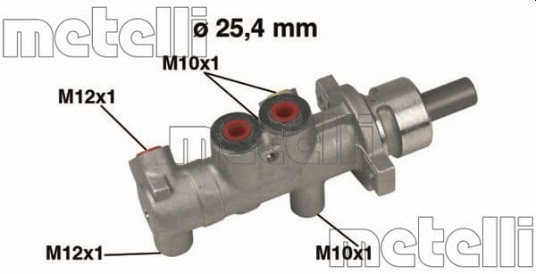Pompa centrala, frana METELLI 05-0415