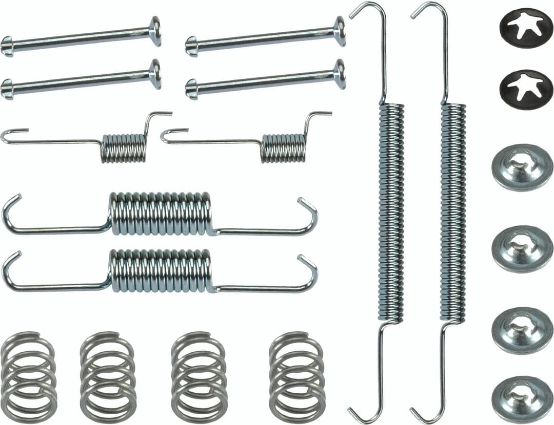 set accesorii, saboti frana parcare TRW SFK451