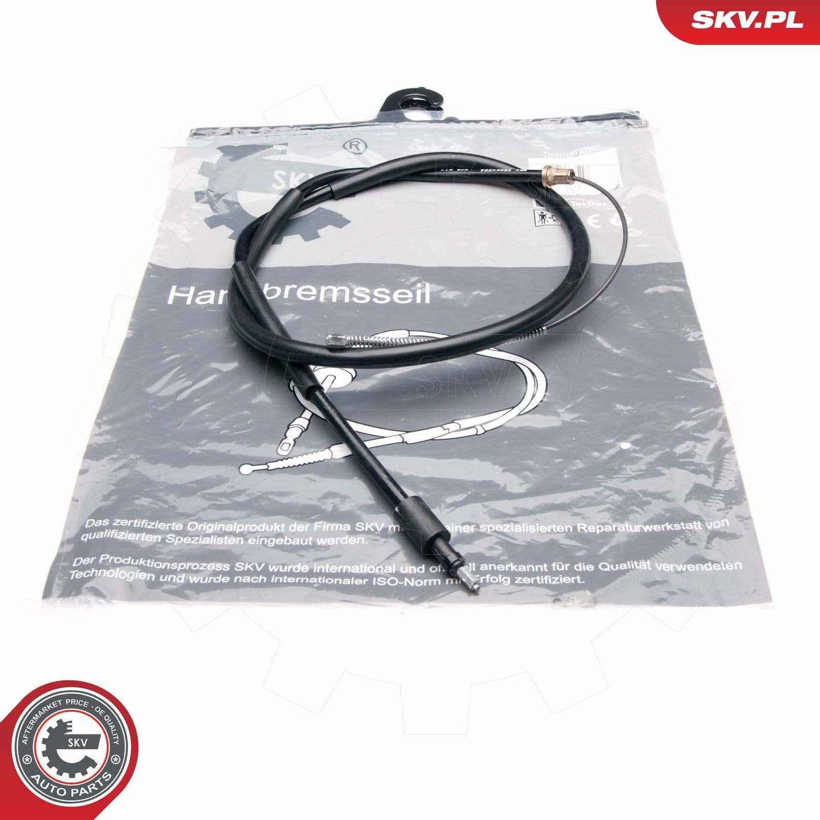 Cablu, frana de parcare ESEN SKV 25SKV224