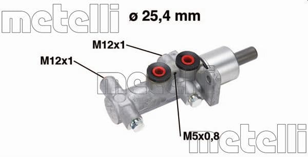 Pompa centrala, frana METELLI 05-0767