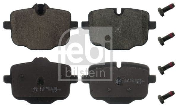 set placute frana,frana disc FEBI BILSTEIN 16812