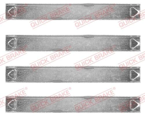 Set accesorii, placute frana QUICK BRAKE 109-1857
