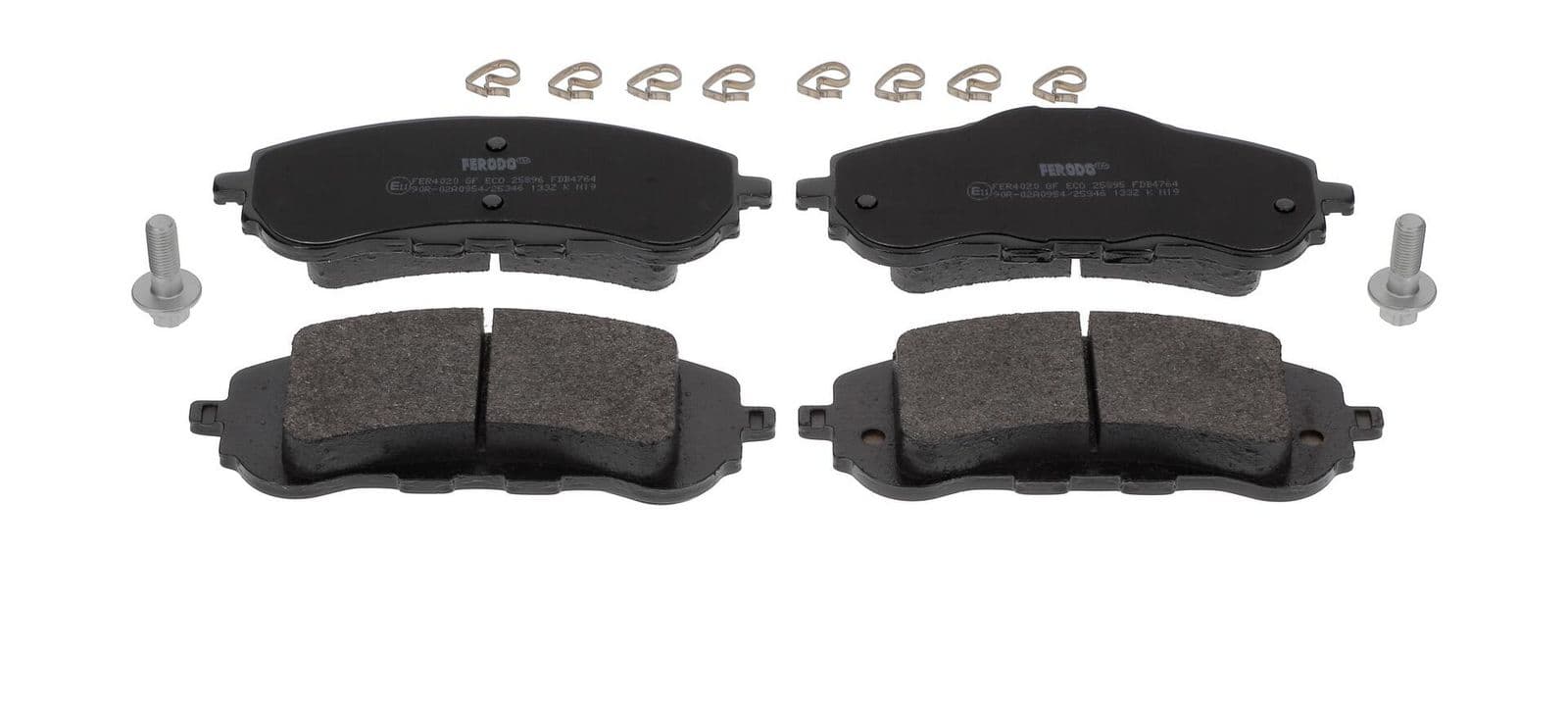 set placute frana,frana disc FERODO PREMIER ECO FRICTION FDB4764