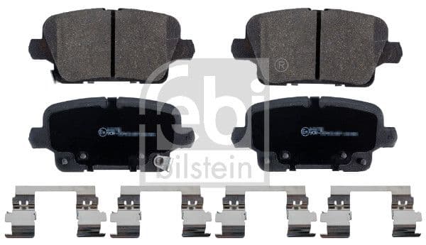 set placute frana,frana disc FEBI BILSTEIN 16983
