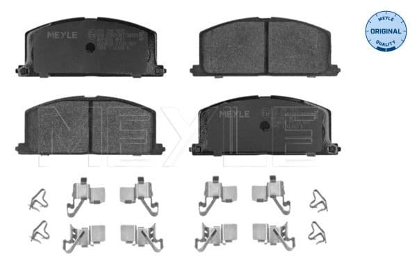 set placute frana,frana disc MEYLE -ORIGINAL: True to OE. 025 208 7015