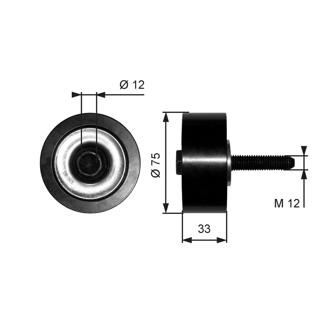 Rola ghidare/conducere, curea transmisie GATES FleetRunner™ T36291
