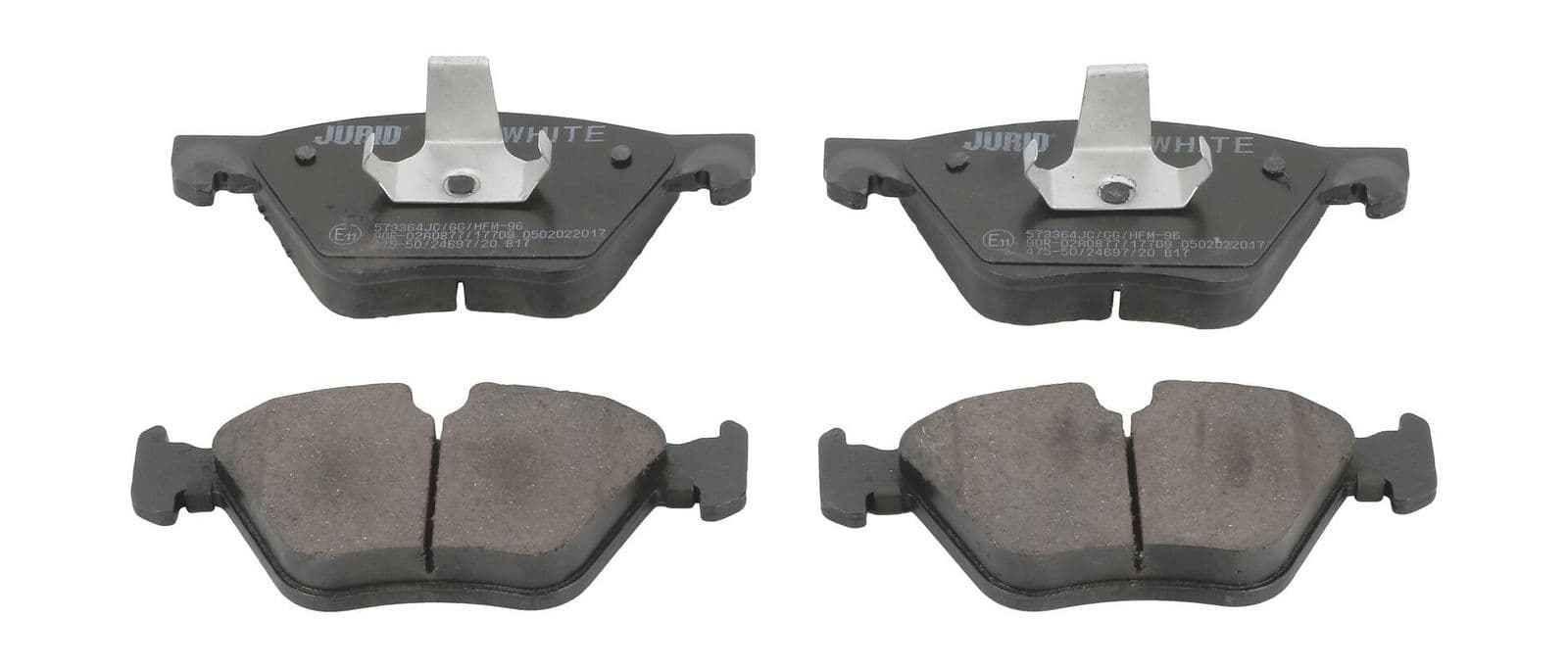 set placute frana,frana disc JURID White Low Dust 573364JC