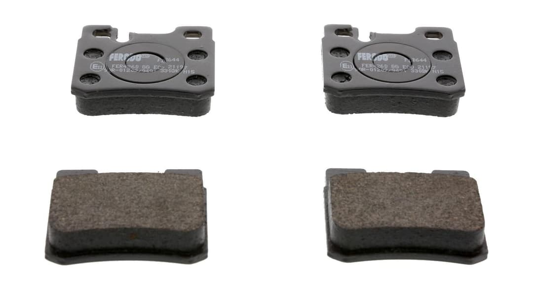 set placute frana,frana disc FERODO PREMIER ECO FRICTION FDB644