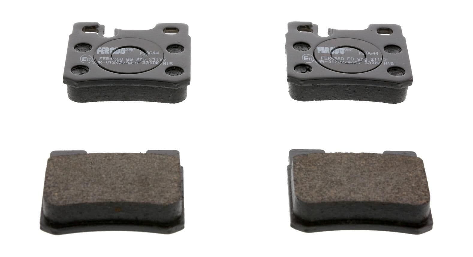 set placute frana,frana disc FERODO PREMIER ECO FRICTION FDB644