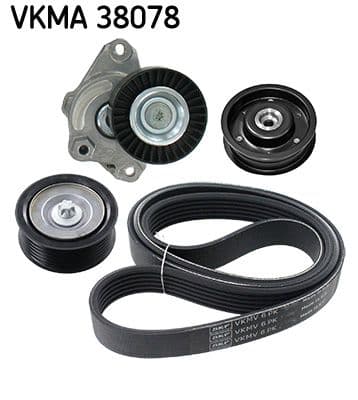 Set curea transmisie cu caneluri SKF VKMA 38078