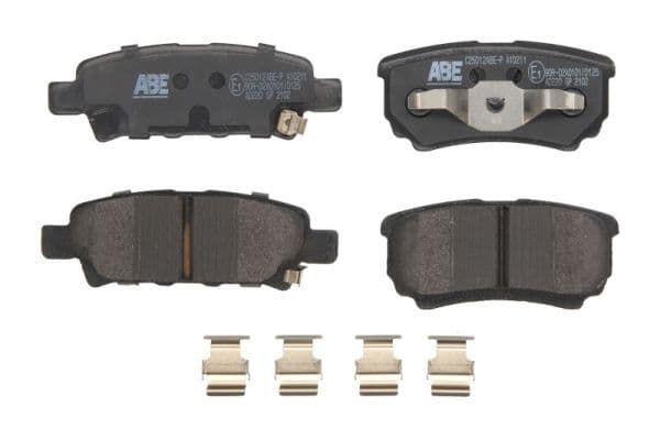set placute frana,frana disc ABE C25012ABE-P