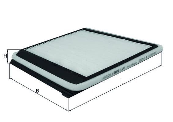 Filtru, aer habitaclu MAHLE LA 41