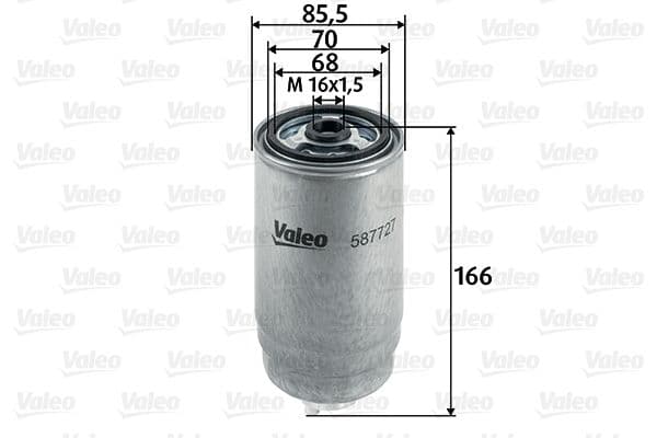 filtru combustibil VALEO 587727
