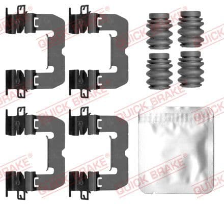 Set accesorii, placute frana QUICK BRAKE 109-0188