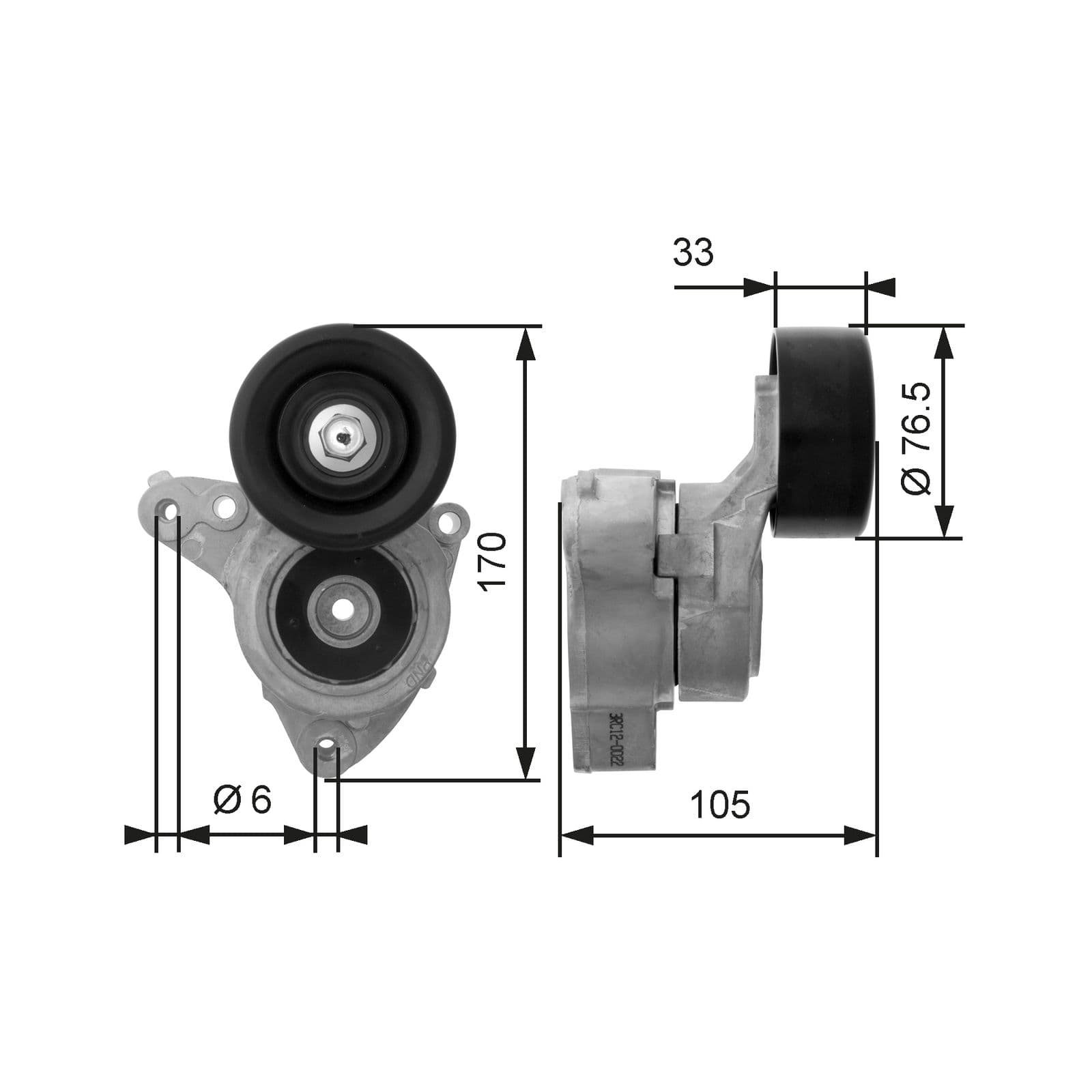 Intinzator curea, curea distributie GATES DriveAlign™ T38421