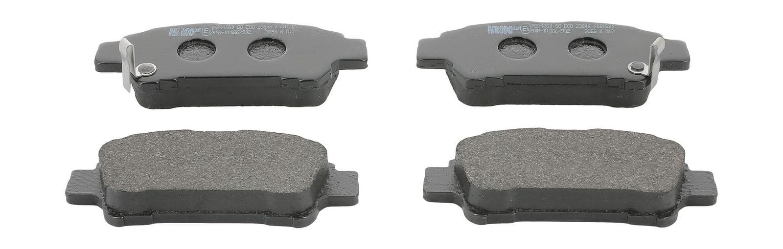 set placute frana,frana disc FERODO PREMIER ECO FRICTION FDB1530