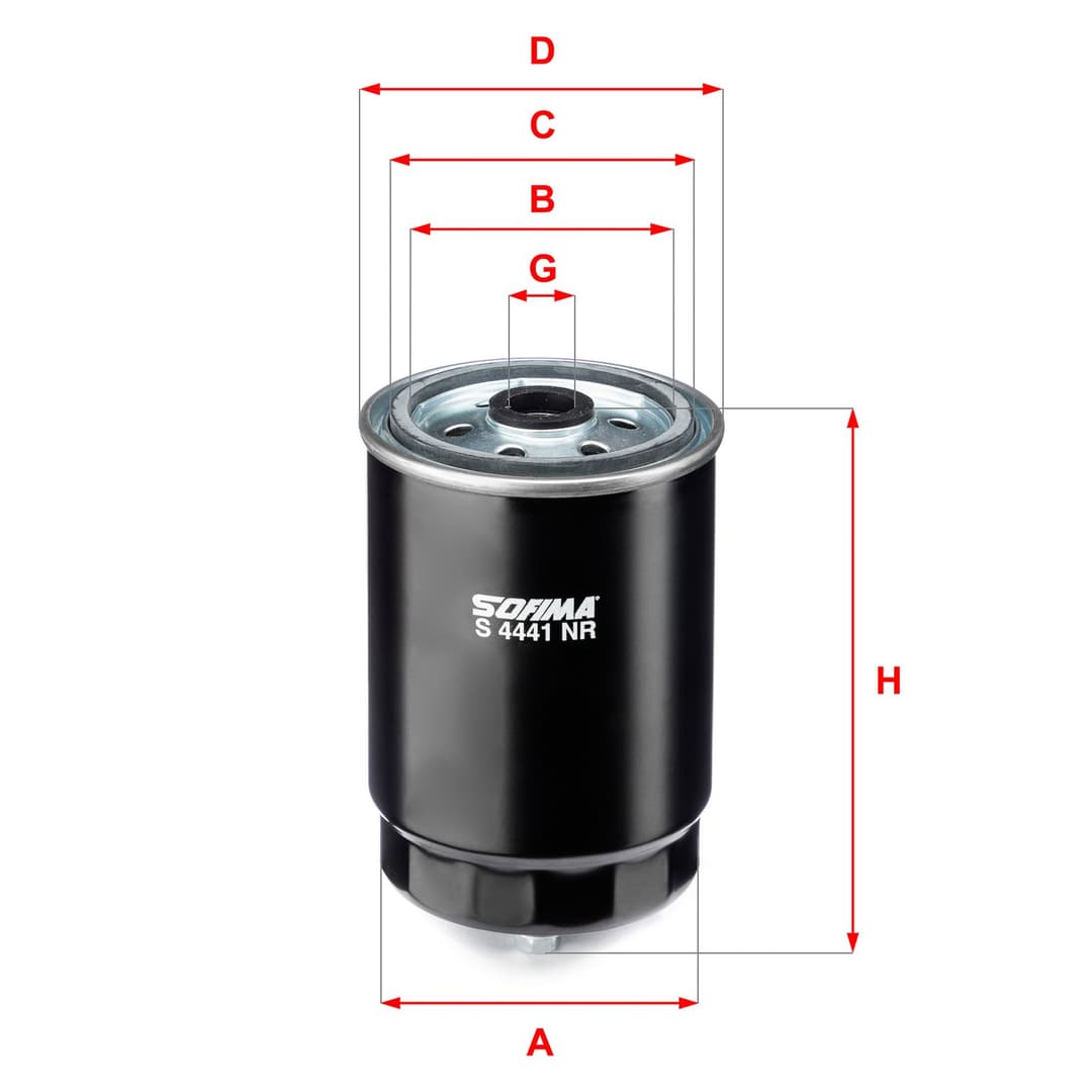 filtru combustibil SOFIMA S 4441 NR