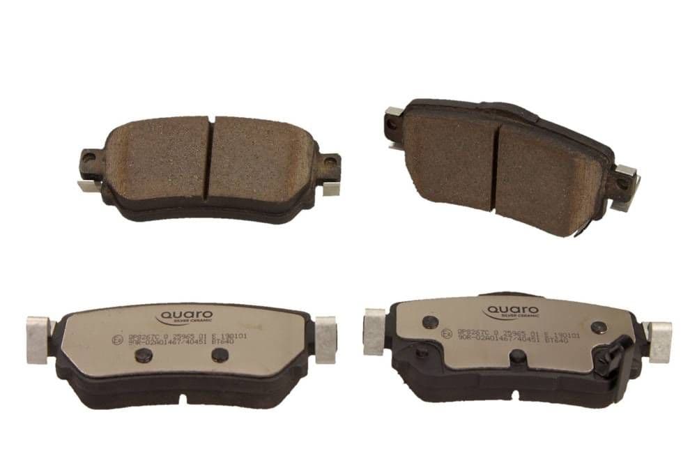 set placute frana,frana disc QUARO SILVER CERAMIC QP8267C