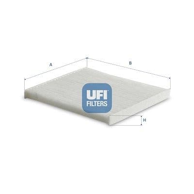 Filtru, aer habitaclu UFI 53.184.00