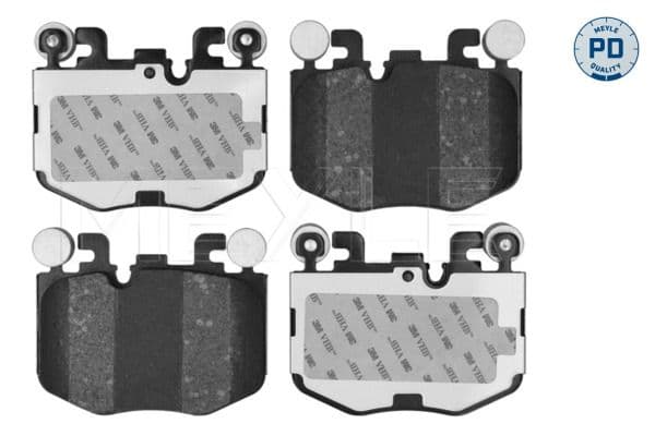 set placute frana,frana disc MEYLE 025 268 1919/PD