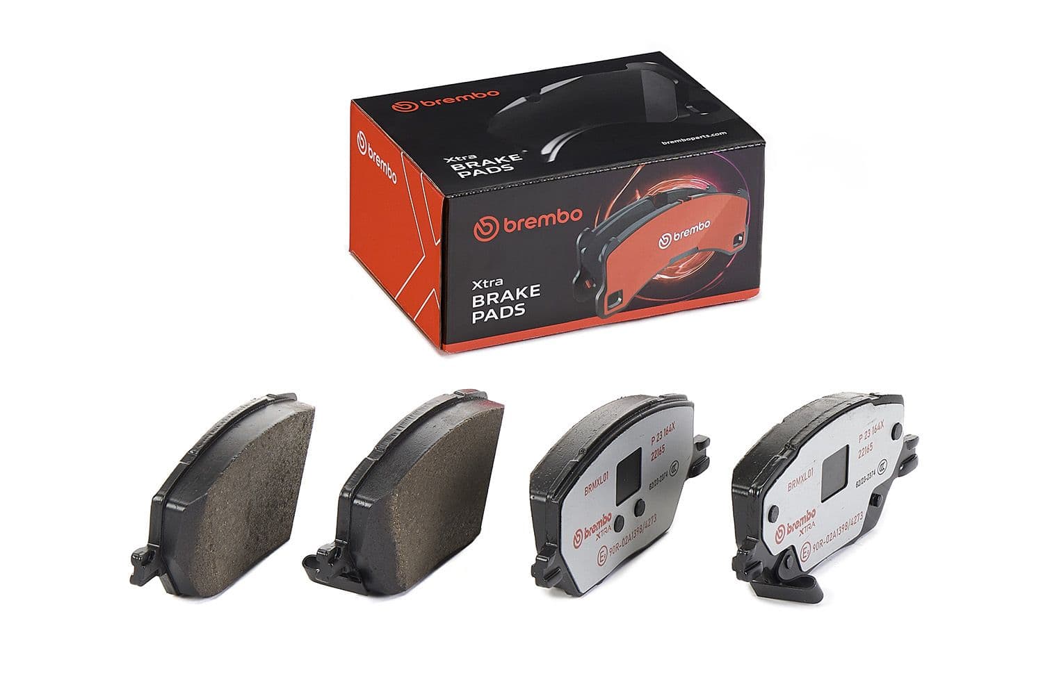 set placute frana,frana disc BREMBO XTRA LINE P 23 164X