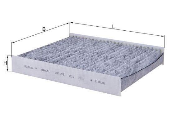Filtru, aer habitaclu MAHLE LAK 293