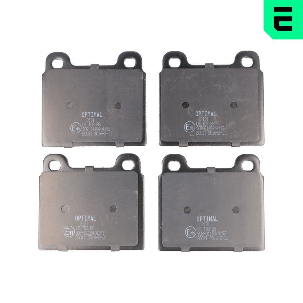 set placute frana,frana disc OPTIMAL BP-02131