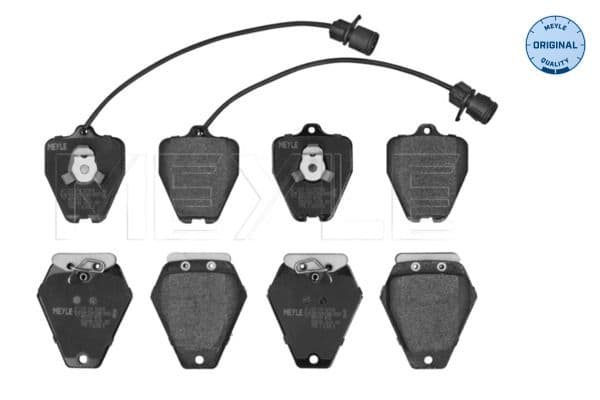set placute frana,frana disc MEYLE -ORIGINAL: True to OE. 025 214 5218/W