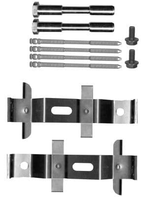 Set accesorii, placute frana TEXTAR 82539200