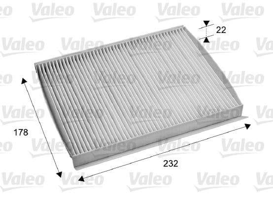 Filtru, aer habitaclu VALEO ESSENTIAL 715686