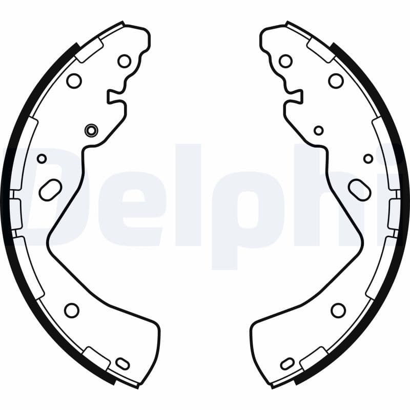 Set saboti frana DELPHI LS2143