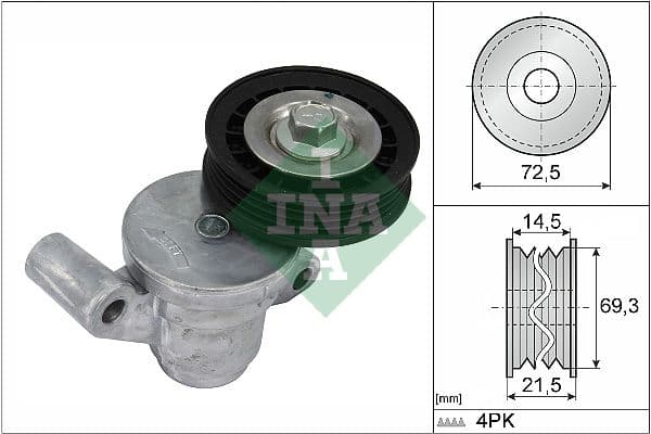Intinzator curea, curea distributie Schaeffler INA 534 0705 10