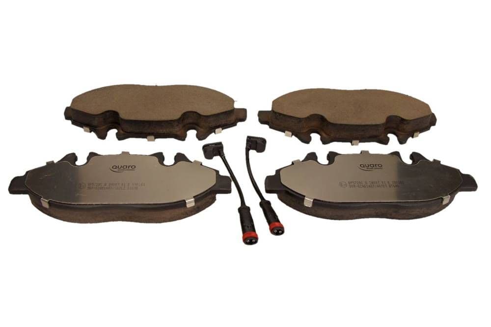 set placute frana,frana disc QUARO SILVER CERAMIC QP5728C