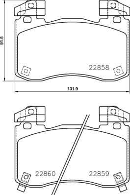 set placute frana,frana disc BREMBO PRIME LINE P 30 113