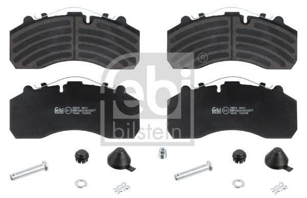 set placute frana,frana disc FEBI BILSTEIN 16665